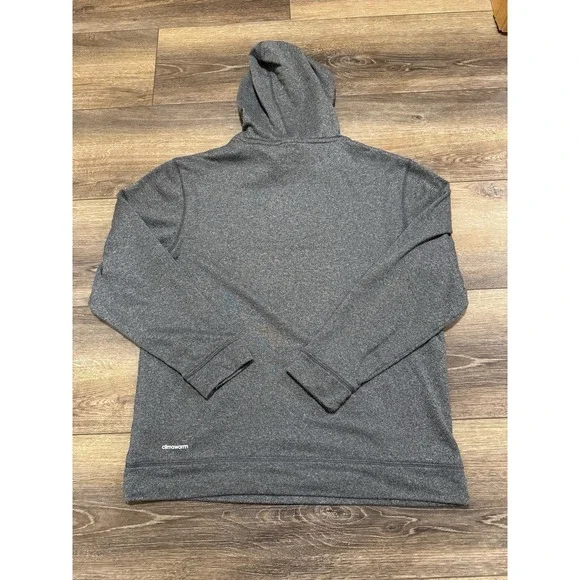 Men's Size Medium Adidas Los Angeles Lakers Pullover Sweatshirt Hoodie Gray Used - Picture 2 of 5